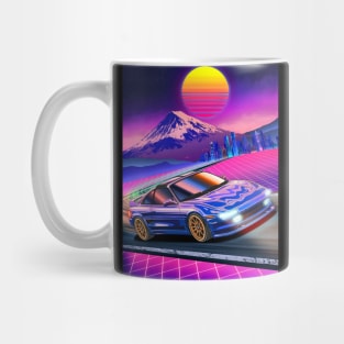 Toyota MR2 SW20 (1989) Synthwave Mug